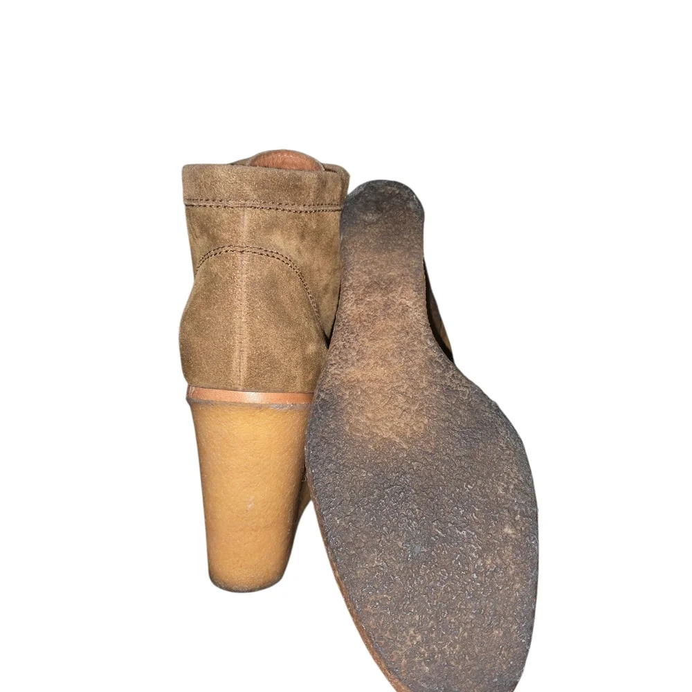 What‎ For Suede Wedge Booties – Size 39 (US 8.5–9)
